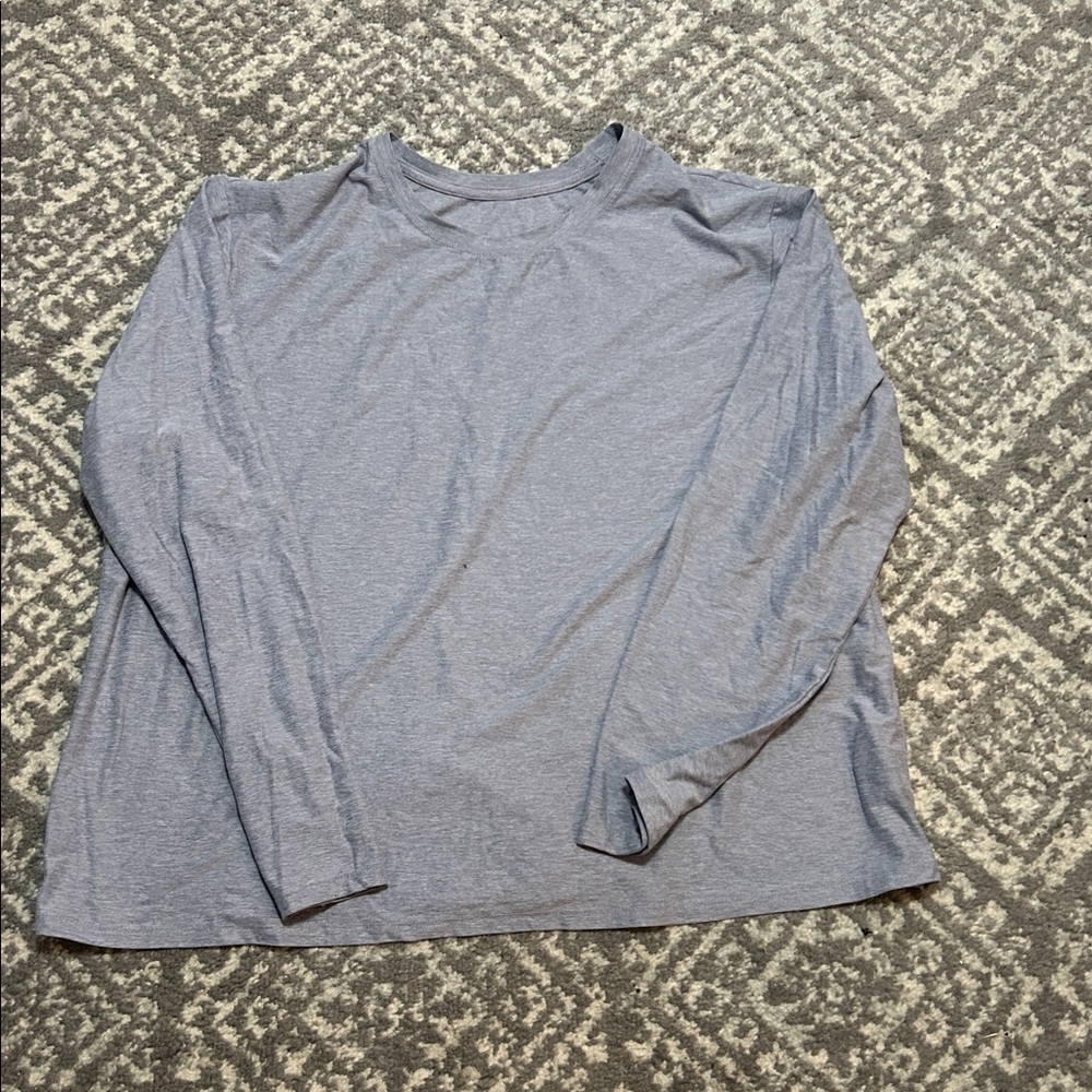 Gray Long Sleeve Shirt